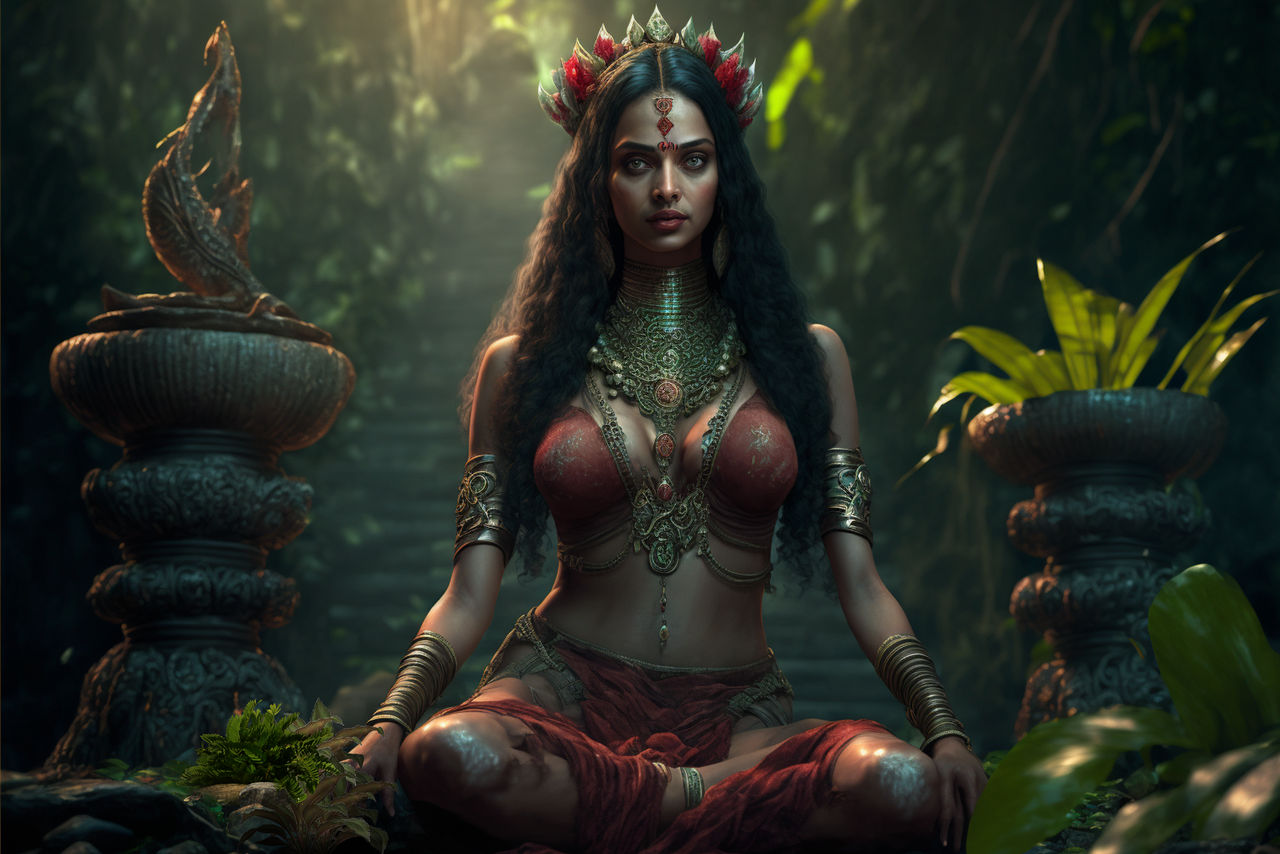 Vor: Bilgelik Tanrıçası 9 Mitolojiler.com goddess matangi kali 08 2k by dreki fylgja dfjn2bj