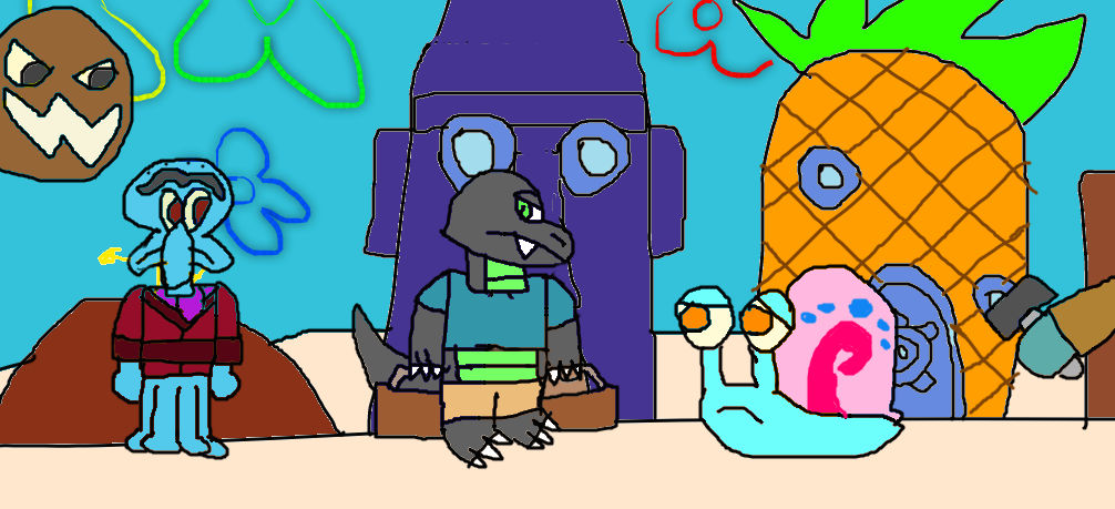 Moving Into Bikini Bottom By Videogamer On Deviantart