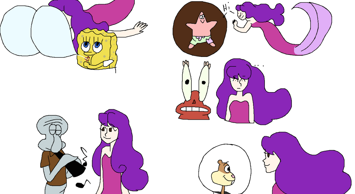 A Mermaid S Life In Bikini Bottom By AdamFrankenstein On DeviantArt