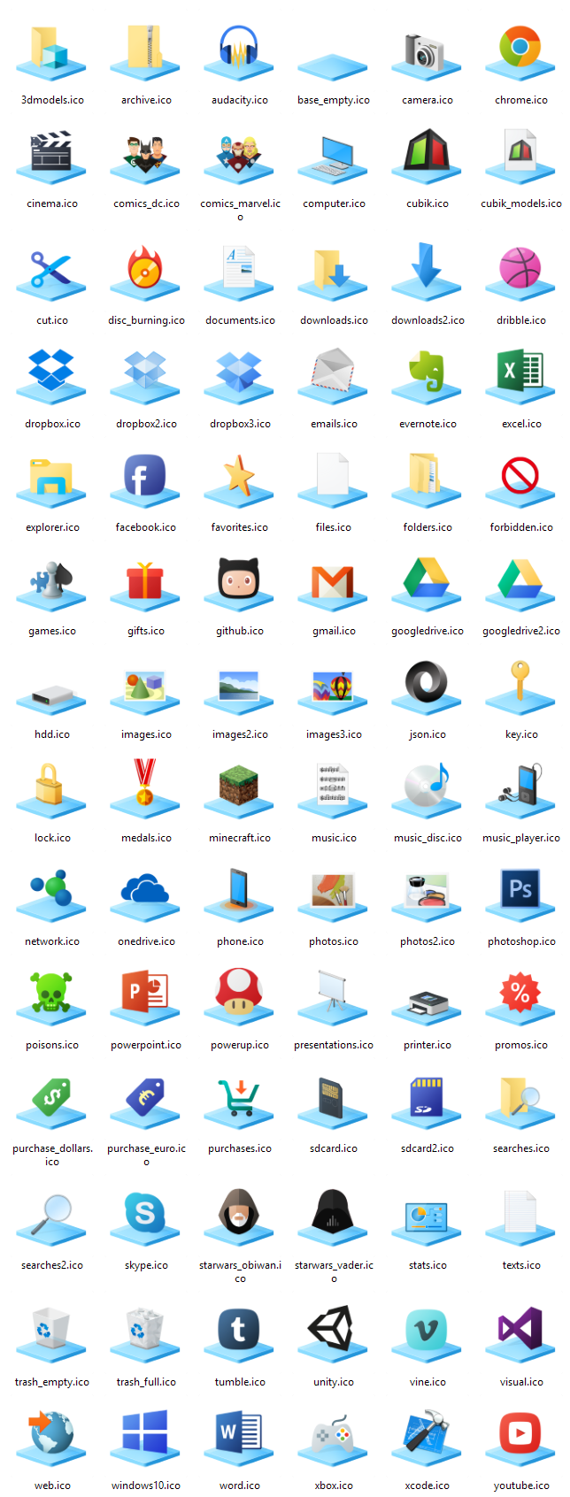 Windows Libraries Icons By Sphaxcs On Deviantart Vrogue
