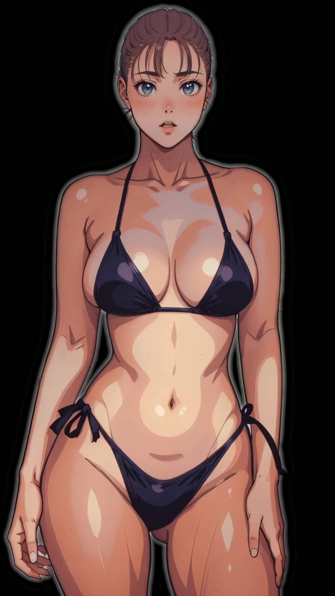 Retro Bikini Girl By Dpocketgirls On Deviantart