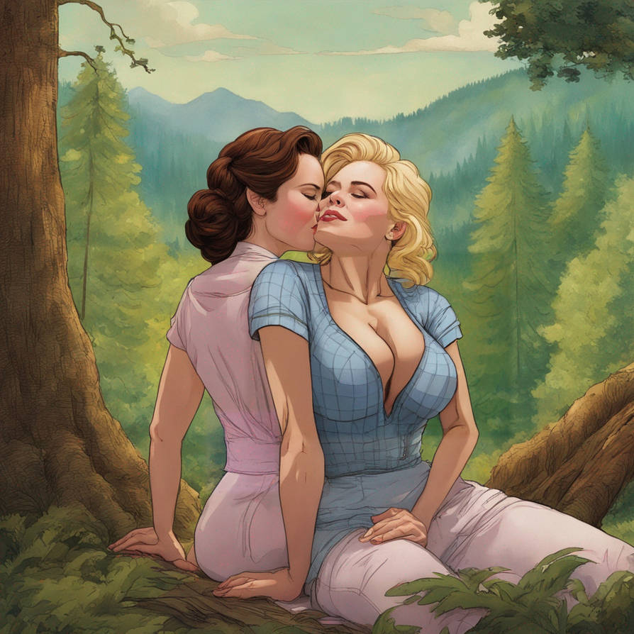 Lesbian Love Scene By Flambergius On Deviantart