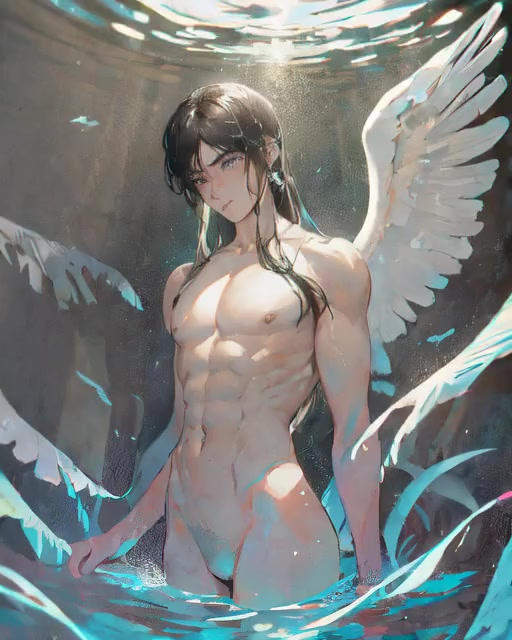 Underwater Naked Angel Animation By Jeanluccaptain On Deviantart