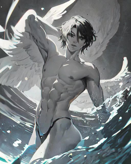 Underwater Naked Angel Animation By Jeanluccaptain On Deviantart