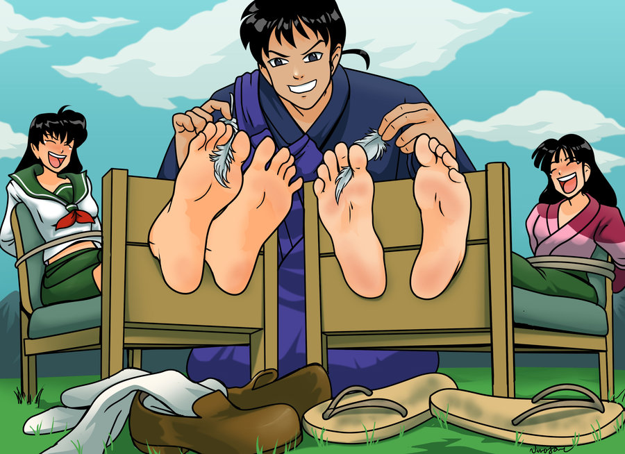 Tickle feet japanese