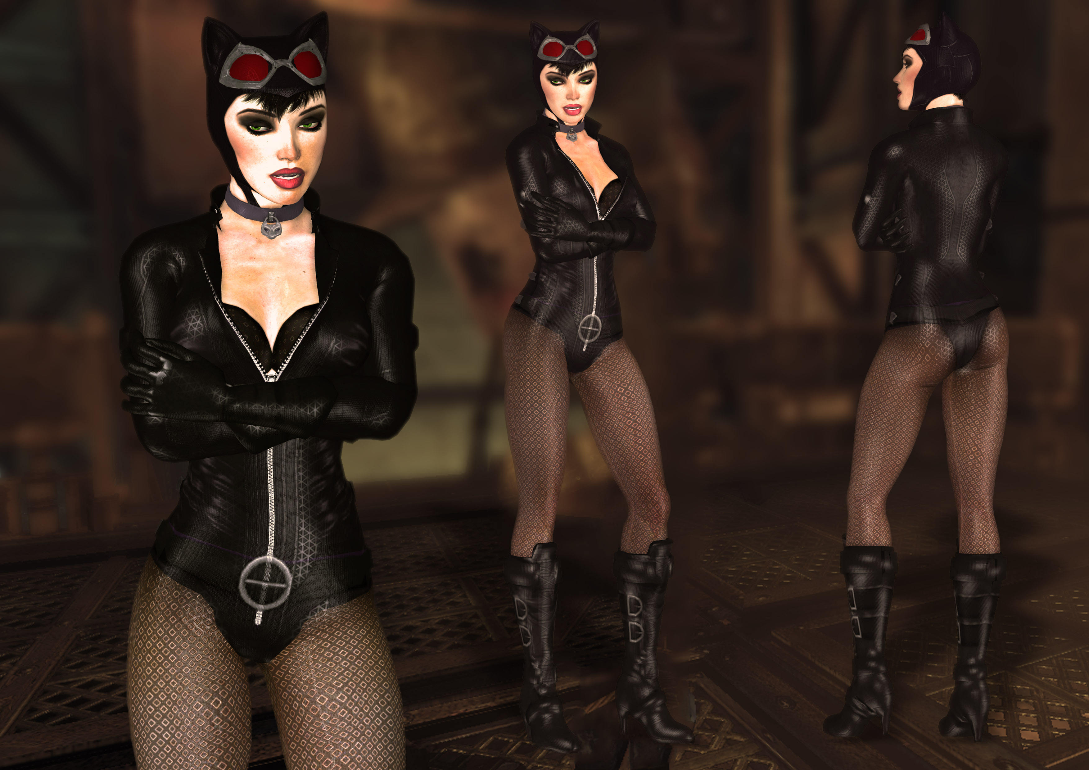 Batman arkham city nude catwoman