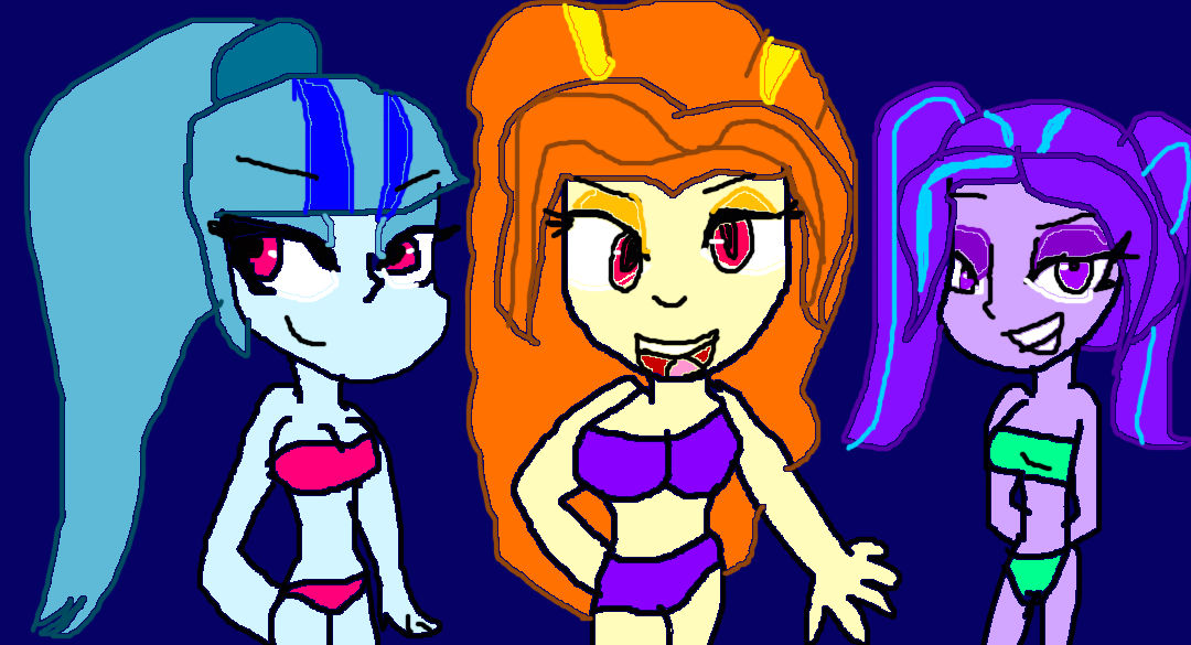 Dazzling Girls With Bikini By Thenewne On Deviantart