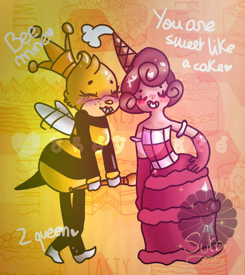 Honeycake Best Lesbian Ship By Inkypuppet On Deviantart