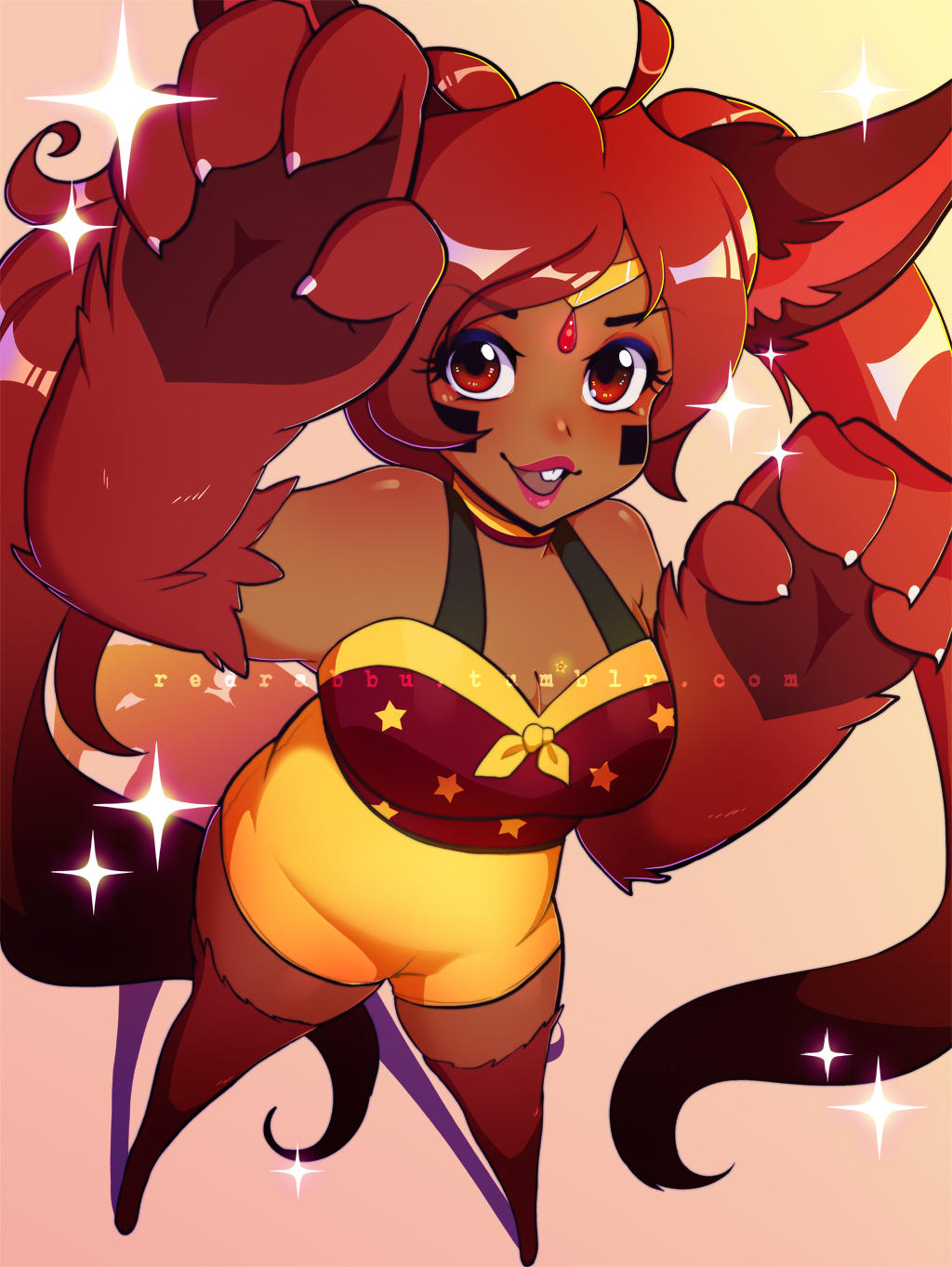 twintails by redrabbu