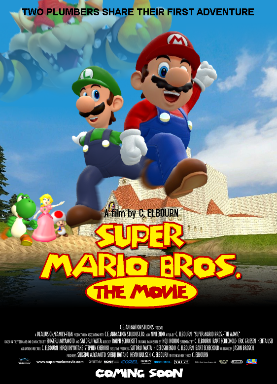 ""super mario bros."" fan film - official poster