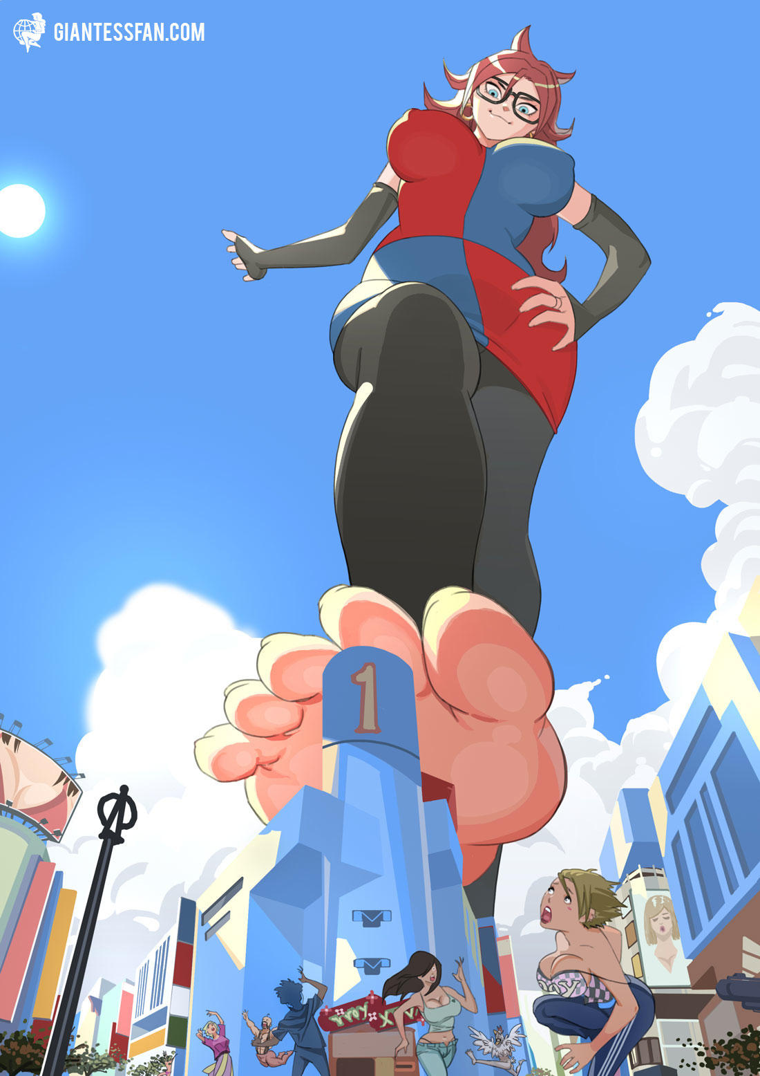 Raven giantess pictures