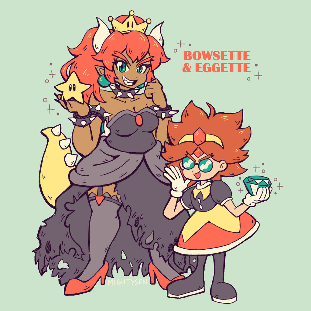 Bowsette Eggette By Sendoki On Deviantart