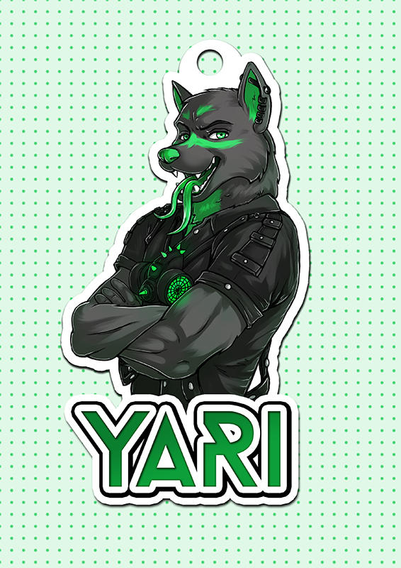 yari badge by chibi-alu