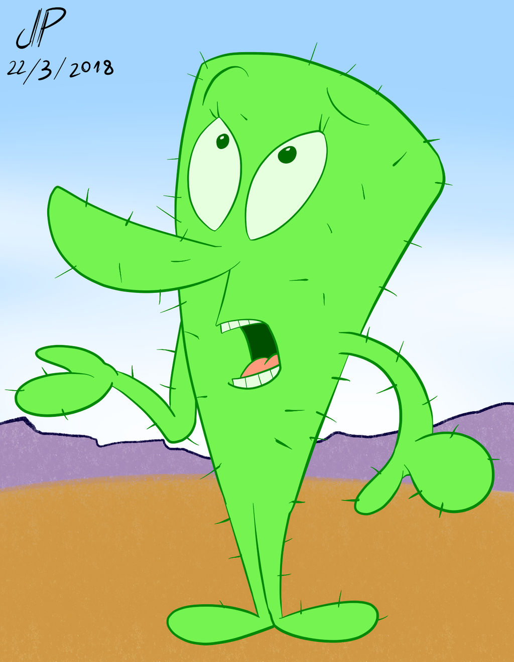 prickles the cactus