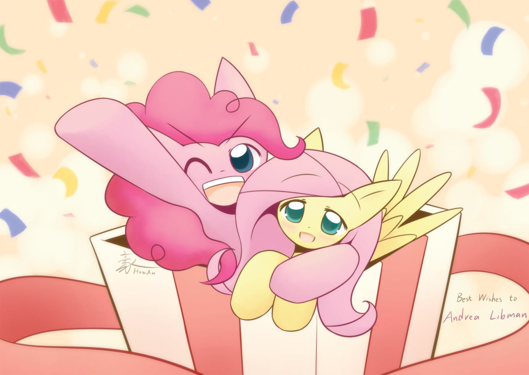 commission best wishes to andrea libman