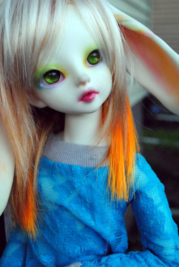 Blonde Bunny By Receptionontv On Deviantart