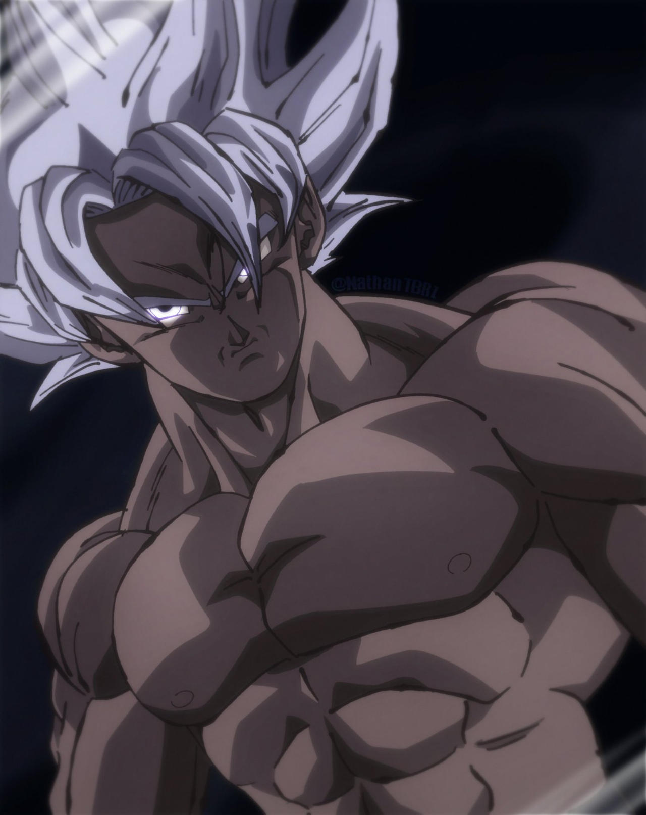Goku Gui Goku UI Mastered by NathanTBR on DeviantArt