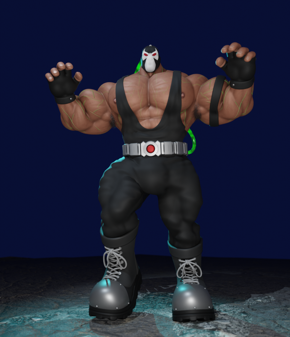 Bane Model by JuggernautUntpb on DeviantArt