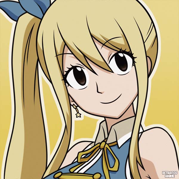 Lucy, Fairy Tail by Retratosanime on DeviantArt