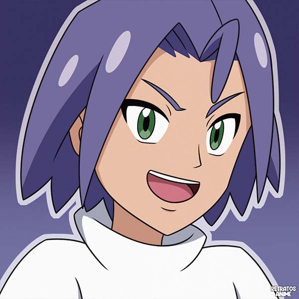 James Racks Pokemon James, Pokemon by Retratosanime on DeviantArt
