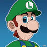 Luigi, Super Mario Bros