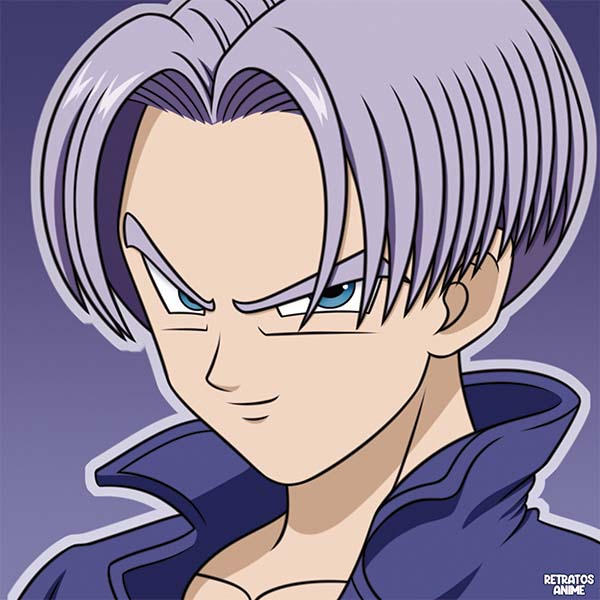 Trunks, Dragon Ball by Retratosanime on DeviantArt