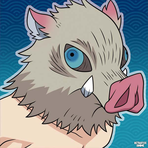 Inosuke, Kimetsu No Yaiba Reworked by Retratosanime on DeviantArt