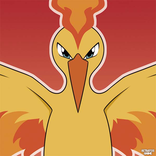 Moltres Rider Moltres, Pokemon Creatures by Retratosanime on DeviantArt