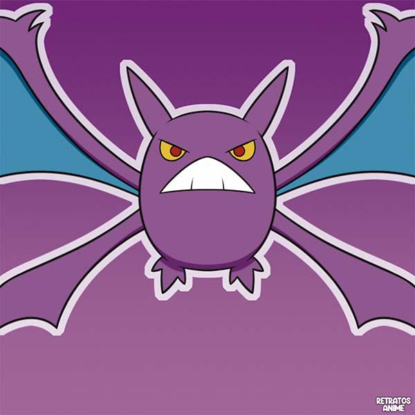 Crobat, Pokemon by Retratosanime on DeviantArt
