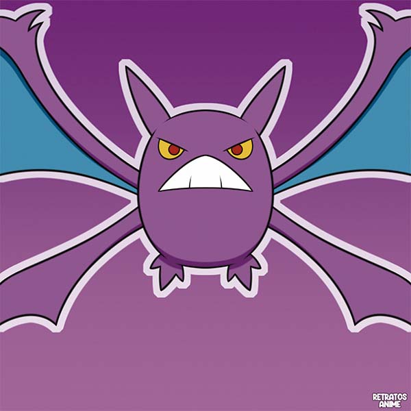 Crobat, Pokemon by Retratosanime on DeviantArt