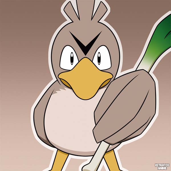 Perfetch Pokemon Farfetch'd, Pokemon by Retratosanime on DeviantArt