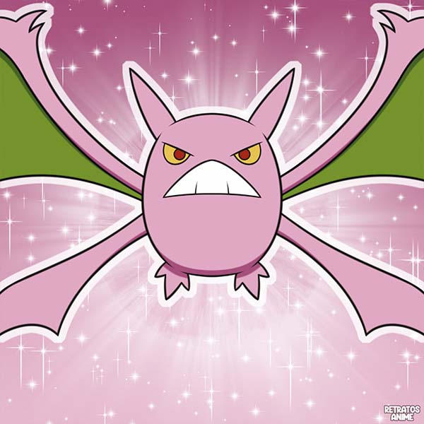 Crobaty Crobat Shiny, Pokemon by Retratosanime on DeviantArt
