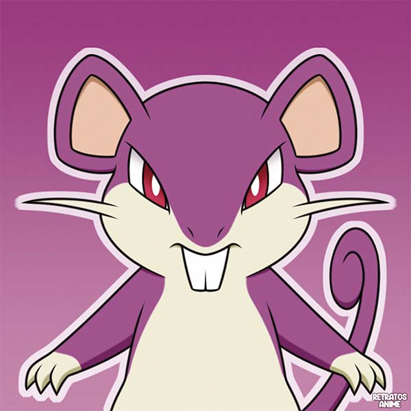 Rattata, Pokemon by Retratosanime on DeviantArt
