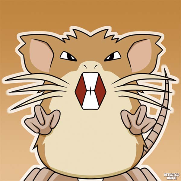 Raticate, Pokemon by Retratosanime on DeviantArt