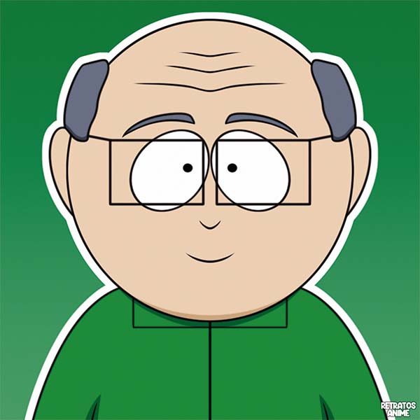 Mr Garrison, South Park by Retratosanime on DeviantArt