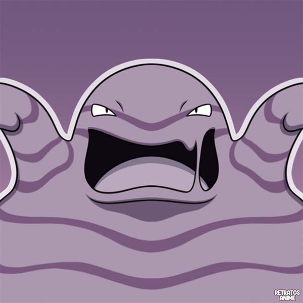 Muk Deviantart Muk, Pokemon by Retratosanime on DeviantArt