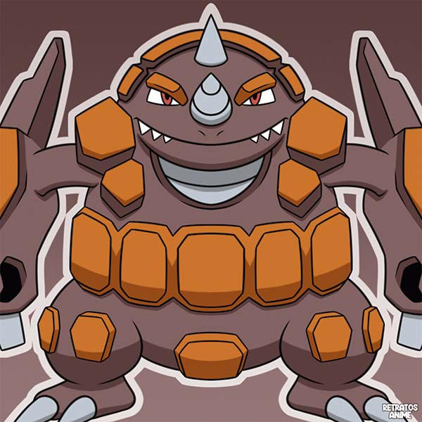 Rhyperior Draw Rhyperior, Pokemon by Retratosanime on DeviantArt