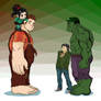 Wreck-It Ralph vs. The Hulk