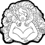 Rose Quartz (no colour) [keychain]