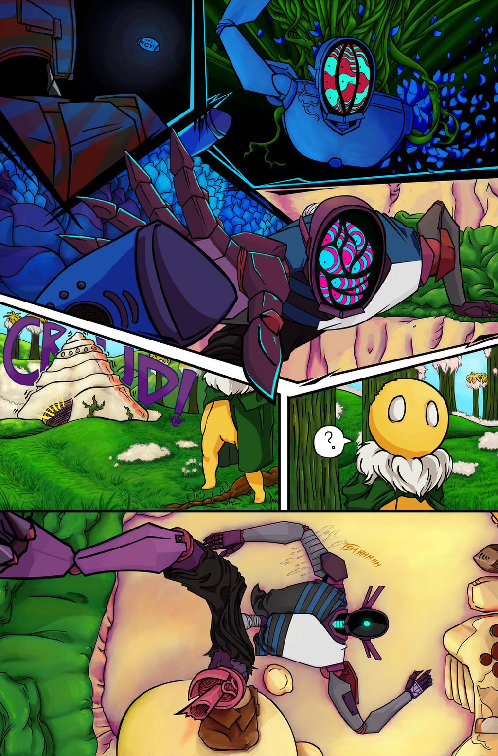 Mecha and Stem Issue 1 pg.12 by Empty-Brooke
