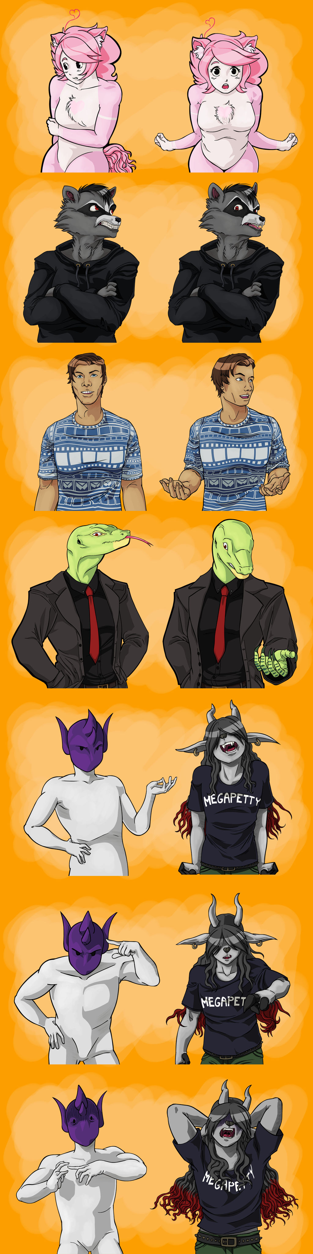 Dangan Sprites full by Empty-Brooke