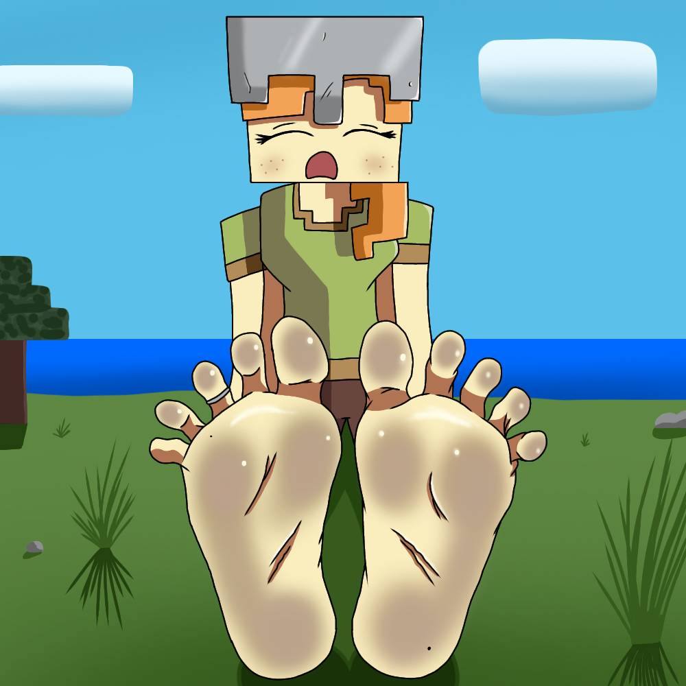 Feet Alex Minecraft By ReGamer20 On DeviantArt feet-alex-minecraft-by-regamer20-on-deviantart