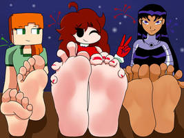 Happy New Year Feet