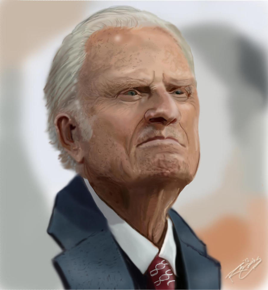 Billy Graham Portrait