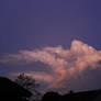 Clouds with interfering foreground