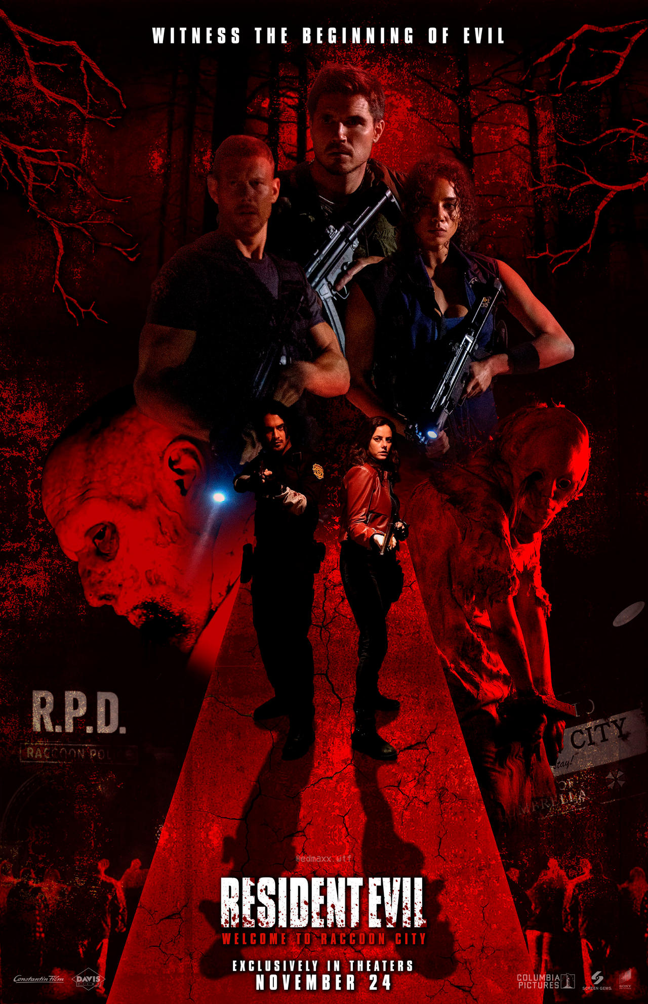 Resident Evil REMAKE Tribute Posters — RAD Rendering