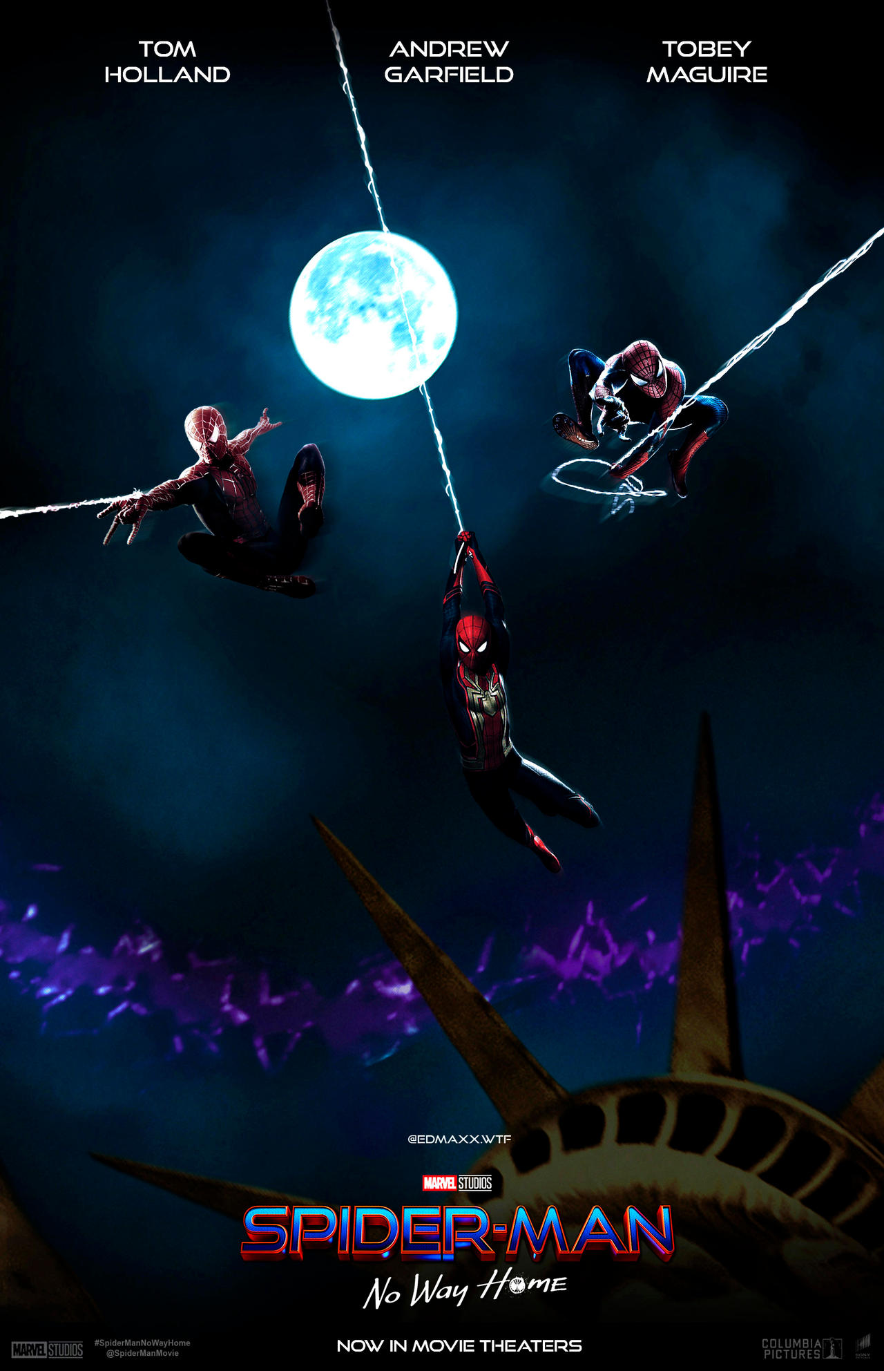 Spider-Man No Way Home Spider-Verse Poster by edmaxxwtf on DeviantArt