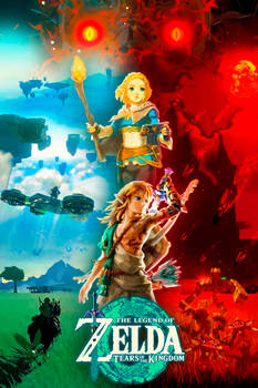 The Legend Of Zelda Tears Of The Kingdom Poster