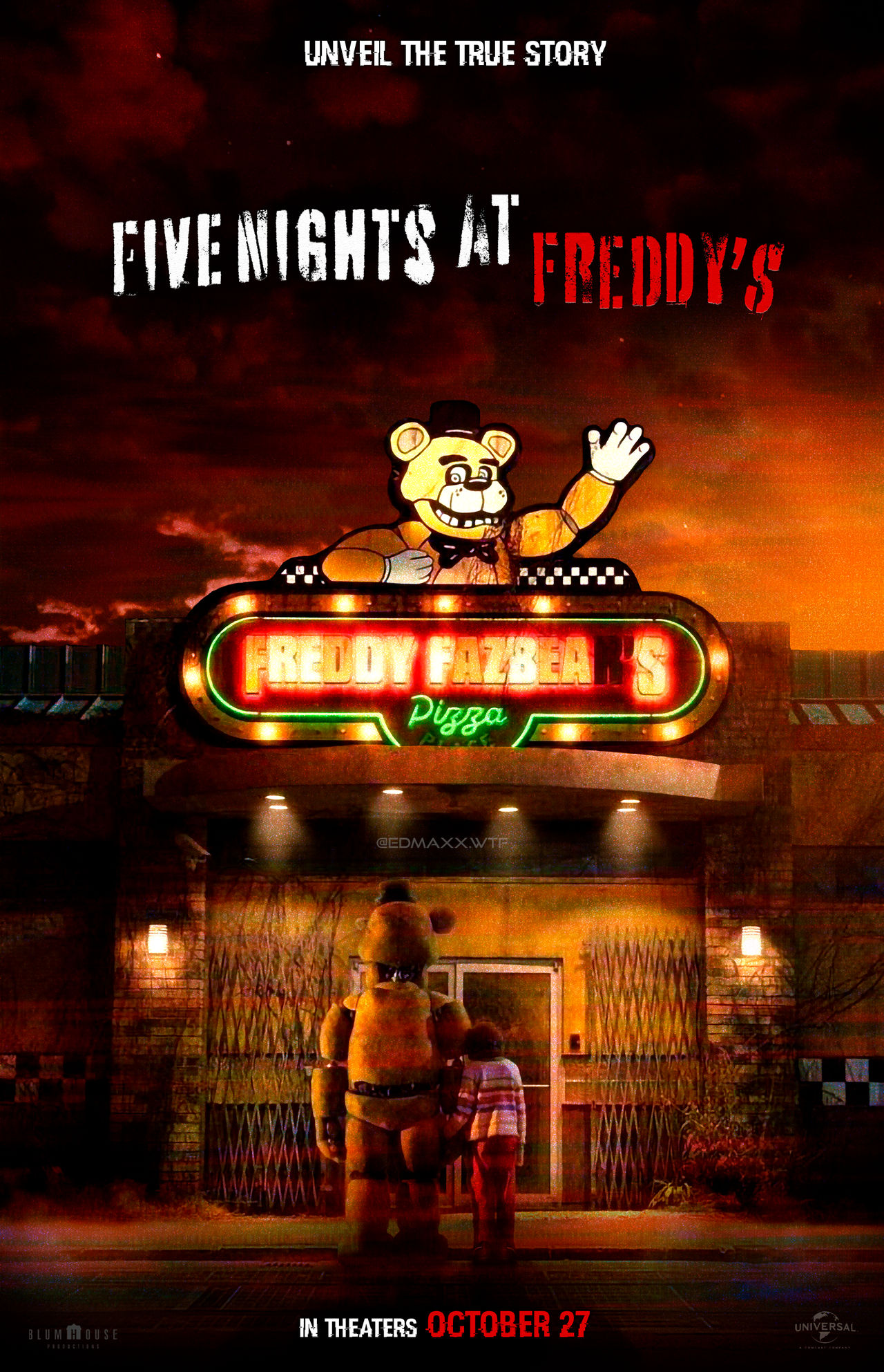 BH Five Nights At Freddy's Movie Poster by edmaxxwtf on DeviantArt BH Five Nights At Freddy's Movie Poster by edmaxxwtf on DeviantArt