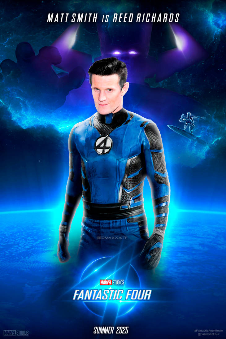 Fantastic Four Reed Richards Poster by edmaxxwtf on DeviantArt
